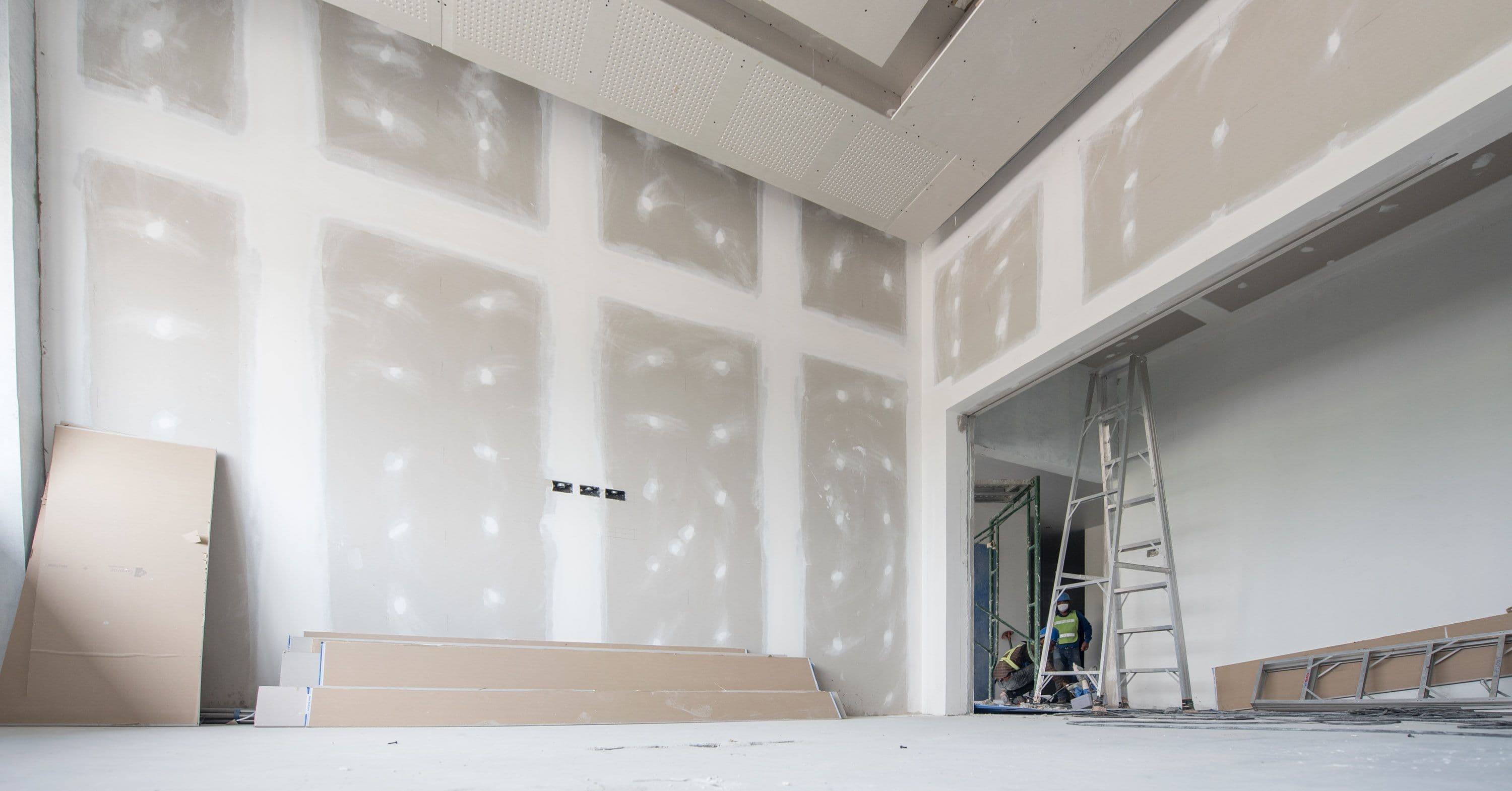 Sádrokartony a omítky